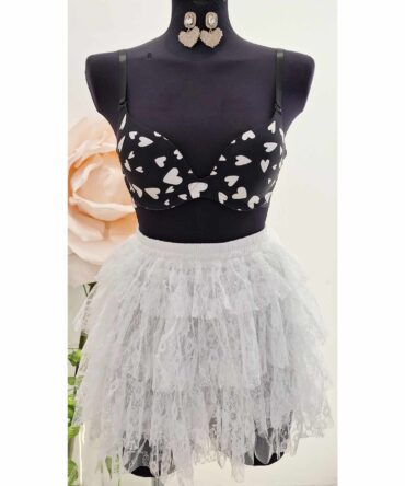 Top/reggiseno Cuoricini