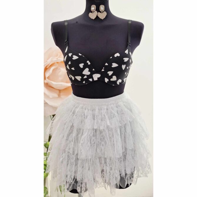 Top/reggiseno Cuoricini