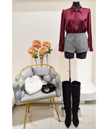 Camicia Corta Bardot